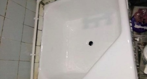 Обновление душевого поддона акрилом | Эртиль